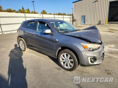 Czwarte zdjęcie samochodu z boku: 2015 MITSUBISHI OUTLANDER SPORT SE VIN:4A4AR4AU4FE034871 - miniatura