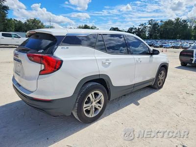 Trzecie zdjęcie samochodu z tyłu: 2018 GMC TERRAIN SLE VIN:3GKALMEV8JL356003 - miniatura