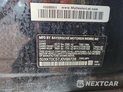 Zdjęcie 13 z 13 samochodu: 2018 BMW X5 XDR40E VIN:5UXKT0C57J0V99728 - miniatura