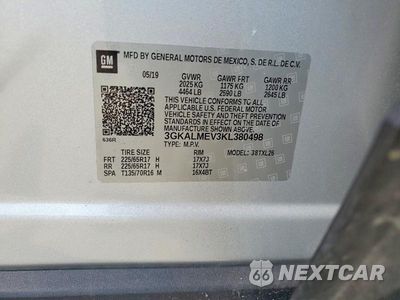 Zdjęcie 13 z 13 samochodu: 2019 GMC TERRAIN SLE VIN:3GKALMEV3KL380498 - miniatura