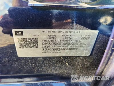 Zdjęcie 12 z 12 samochodu: 2018 CHEVROLET MALIBU LS VIN:1G1ZB5ST0JF240890 - miniatura