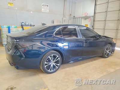 Trzecie zdjęcie samochodu z tyłu: 2019 TOYOTA CAMRY SE VIN:4T1B11HK0KU757201 - miniatura