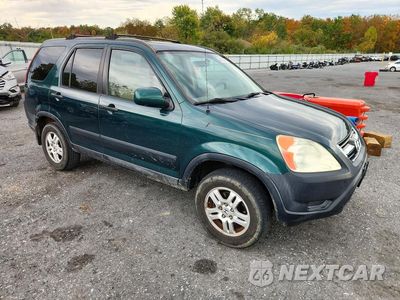 Czwarte zdjęcie samochodu z boku: 2003 HONDA CR-V EX VIN:SHSRD78813U143083 - miniatura