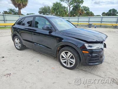 Czwarte zdjęcie samochodu z boku: 2017 AUDI Q3 PREMIUM VIN:WA1ECCFSXHR002055 - miniatura