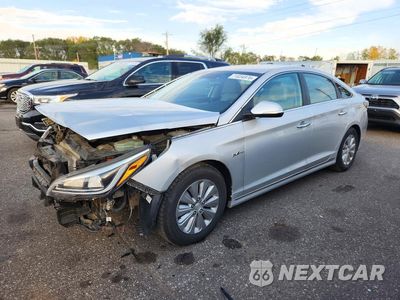2016 HYUNDAI SONATA HYBRID SE KMHE24L1XGA012040 - główne zdjęcie licytacji z USA - miniatura