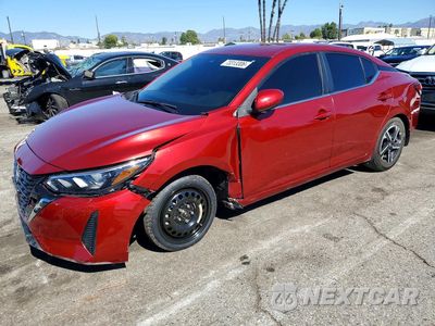 2025 NISSAN SENTRA SV 3N1AB8CV1SY327331 - główne zdjęcie licytacji z USA - miniatura