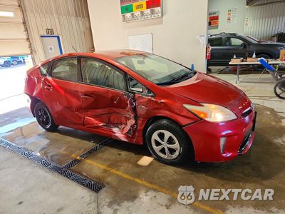 Czwarte zdjęcie samochodu z boku: 2013 TOYOTA PRIUS THREE VIN:JTDKN3DU6D1733405 - miniatura
