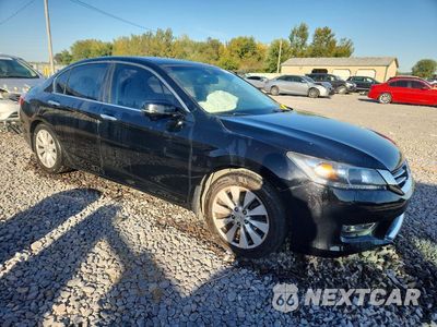 Czwarte zdjęcie samochodu z boku: 2013 HONDA ACCORD EXL VIN:1HGCR2F85DA153485 - miniatura