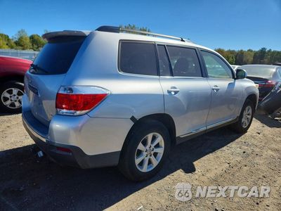 Trzecie zdjęcie samochodu z tyłu: 2011 TOYOTA HIGHLANDER SE VIN:5TDBK3EH0BS048598 - miniatura