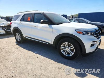 Czwarte zdjęcie samochodu z boku: 2020 FORD EXPLORER XLT VIN:1FMSK8DH6LGC55406 - miniatura