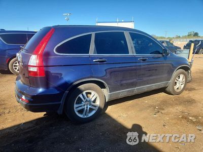 Trzecie zdjęcie samochodu z tyłu: 2010 HONDA CR-V EX VIN:5J6RE4H55AL083015 - miniatura