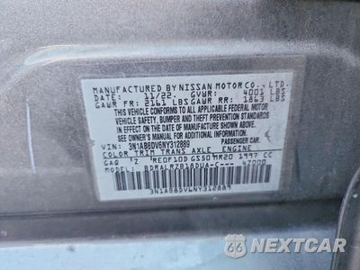 Zdjęcie 12 z 12 samochodu: 2022 NISSAN SENTRA SR VIN:3N1AB8DV6NY312889 - miniatura