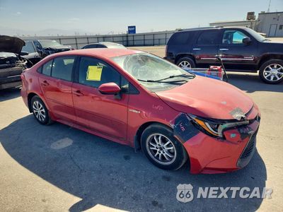 Czwarte zdjęcie samochodu z boku: 2020 TOYOTA COROLLA LE VIN:JTDEBRBE1LJ004618 - miniatura