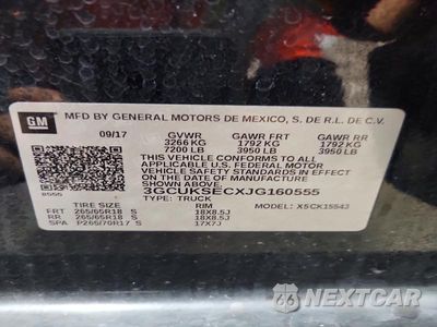 Zdjęcie 12 z 12 samochodu: 2018 CHEVROLET SILVERADO K1500 LTZ VIN:3GCUKSECXJG160555 - miniatura