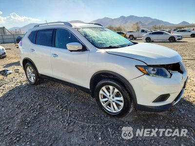 Czwarte zdjęcie samochodu z boku: 2014 NISSAN ROGUE SV VIN:5N1AT2MV1EC755544 - miniatura