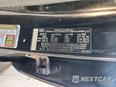 Zdjęcie 14 z 14 samochodu: 2022 HYUNDAI TUCSON SEL VIN:5NMJBCAE0NH037387 - miniatura