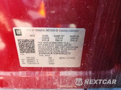 Zdjęcie 13 z 13 samochodu: 2019 CHEVROLET EQUINOX LT VIN:2GNAXUEV5K6303272 - miniatura