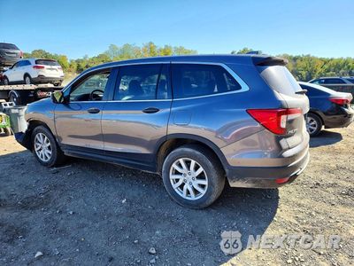 Drugie zdjęcie samochodu z przodu: 2019 HONDA PILOT LX VIN:5FNYF6H16KB050567 - miniatura