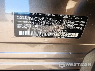 Zdjęcie 13 z 13 samochodu: 2023 SUBARU FORESTER PREMIUM VIN:JF2SKADC4PH530045 - miniatura
