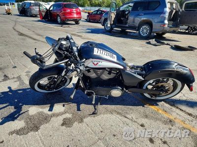 Trzecie zdjęcie samochodu z tyłu: 2016 VICTORY MOTORCYCLES HIGH-BALL VIN:5VPWB36N3G3049602 - miniatura