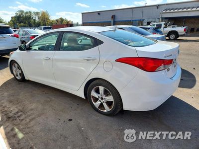 Drugie zdjęcie samochodu z przodu: 2013 HYUNDAI ELANTRA GLS VIN:5NPDH4AE0DH234370 - miniatura