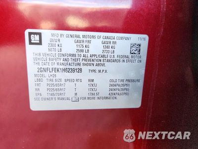 Zdjęcie 14 z 14 samochodu: 2017 CHEVROLET EQUINOX LT VIN:2GNFLFEK1H6239128 - miniatura