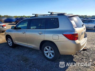 Drugie zdjęcie samochodu z przodu: 2010 TOYOTA HIGHLANDER SE VIN:5TDJK3EH8AS009820 - miniatura