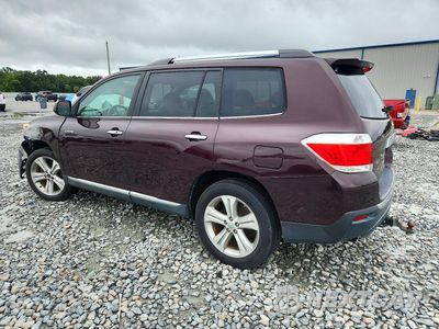 Drugie zdjęcie samochodu z przodu: 2012 TOYOTA HIGHLANDER LIMITED VIN:5TDDK3EH4CS126665 - miniatura