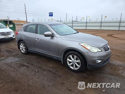 Czwarte zdjęcie samochodu z boku: 2010 INFINITI EX35 BASE VIN:JN1AJ0HR6AM754361 - miniatura