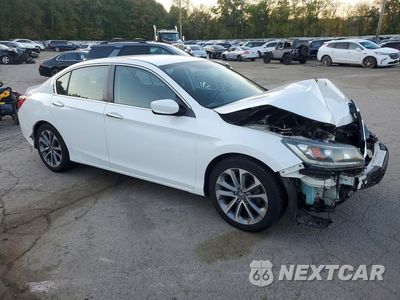 Czwarte zdjęcie samochodu z boku: 2015 HONDA ACCORD SPORT VIN:1HGCR2F55FA020458 - miniatura