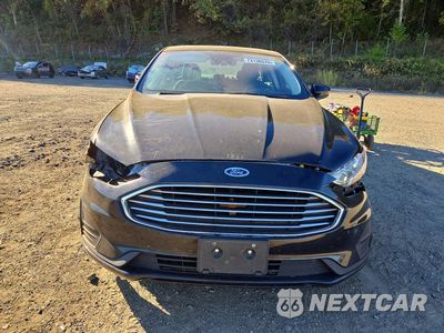 Piąte zdjęcie samochodu w środku: 2019 FORD FUSION SE VIN:3FA6P0LU1KR192204 - miniatura