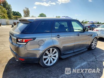 Trzecie zdjęcie samochodu z tyłu: 2014 LAND ROVER RANGE ROVER SPORT HSE VIN:SALWR2WFXEA329516 - miniatura