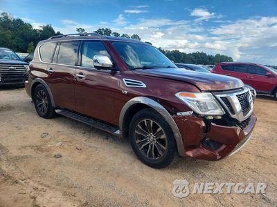 Czwarte zdjęcie samochodu z boku: 2018 NISSAN ARMADA PLATINUM VIN:JN8AY2NE0J9735138 - miniatura