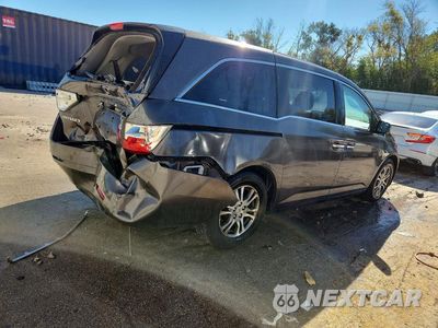 Trzecie zdjęcie samochodu z tyłu: 2011 HONDA ODYSSEY EX VIN:5FNRL5H45BB081858 - miniatura