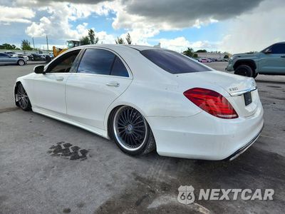 Drugie zdjęcie samochodu z przodu: 2016 MERCEDES-BENZ S 550 VIN:WDDUG8CB4GA211415 - miniatura
