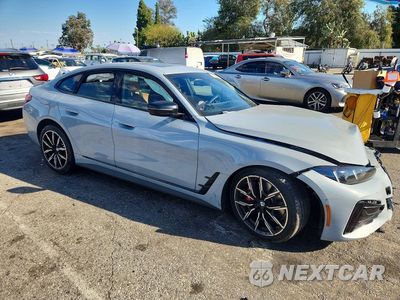 Czwarte zdjęcie samochodu z boku: 2026 BMW I4 EDRIVE 40 VIN:WBY63HD08TFW90848 - miniatura
