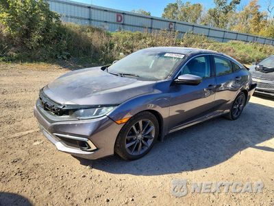 2019 HONDA CIVIC EX 19XFC1F35KE016567 - główne zdjęcie licytacji z USA - miniatura