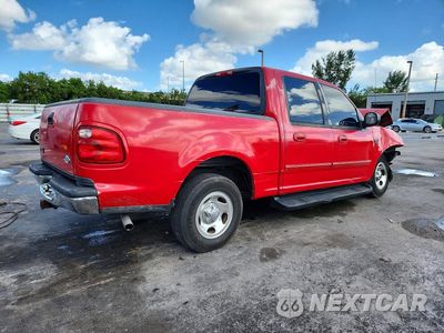 Trzecie zdjęcie samochodu z tyłu: 2003 FORD F150 SUPERCREW VIN:1FTRW07LX3KA83242 - miniatura