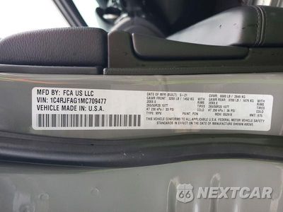 Zdjęcie 14 z 14 samochodu: 2021 JEEP GRAND CHEROKEE LAREDO VIN:1C4RJFAG1MC709477 - miniatura