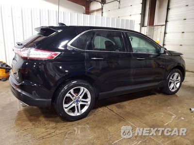 Trzecie zdjęcie samochodu z tyłu: 2018 FORD EDGE TITANIUM VIN:2FMPK4K99JBB19530 - miniatura