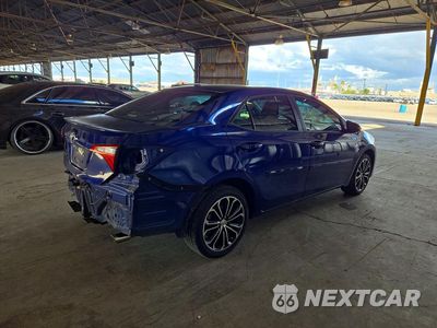 Trzecie zdjęcie samochodu z tyłu: 2014 TOYOTA COROLLA S PLUS VIN:2T1BURHE6EC227806 - miniatura