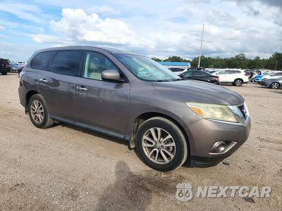 Czwarte zdjęcie samochodu z boku: 2014 NISSAN PATHFINDER S VIN:5N1AR2MN1EC696414 - miniatura