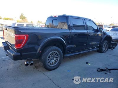 Trzecie zdjęcie samochodu z tyłu: 2022 FORD F150 SUPERCREW VIN:1FTFW1E50NFA53210 - miniatura