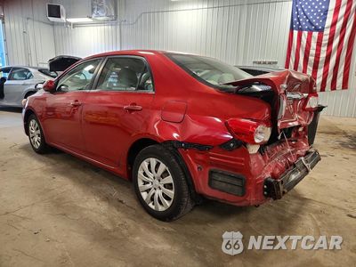 Drugie zdjęcie samochodu z przodu: 2013 TOYOTA COROLLA LE VIN:JTDBU4EE1DJ122424 - miniatura