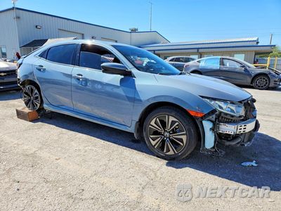 Czwarte zdjęcie samochodu z boku: 2018 HONDA CIVIC EX VIN:SHHFK7H59JU209221 - miniatura