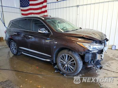 Czwarte zdjęcie samochodu z boku: 2019 INFINITI QX60 LUXE VIN:5N1DL0MM8KC512060 - miniatura