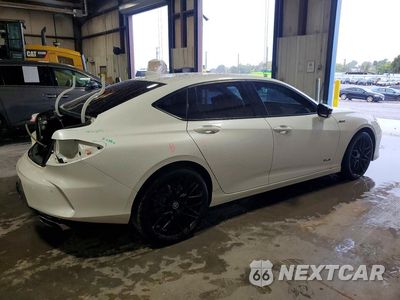 Trzecie zdjęcie samochodu z tyłu: 2021 ACURA TLX TECH A VIN:19UUB6F52MA007762 - miniatura