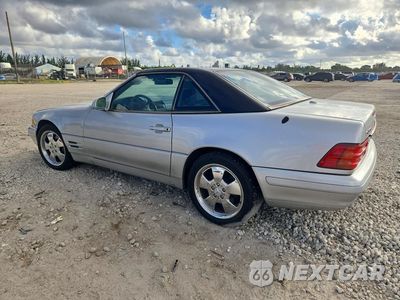 Drugie zdjęcie samochodu z przodu: 2000 MERCEDES-BENZ SL 500 VIN:WDBFA68F2YF190782 - miniatura
