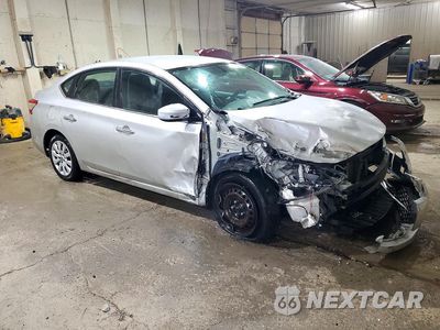 Czwarte zdjęcie samochodu z boku: 2014 NISSAN SENTRA SV VIN:3N1AB7AP3EY227413 - miniatura