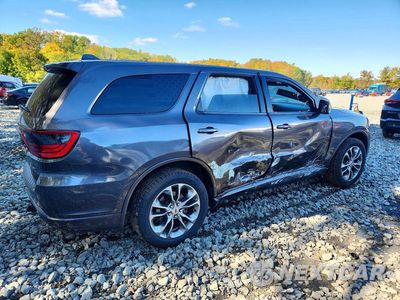 Trzecie zdjęcie samochodu z tyłu: 2019 DODGE DURANGO GT VIN:1C4RDJDG3KC833589 - miniatura